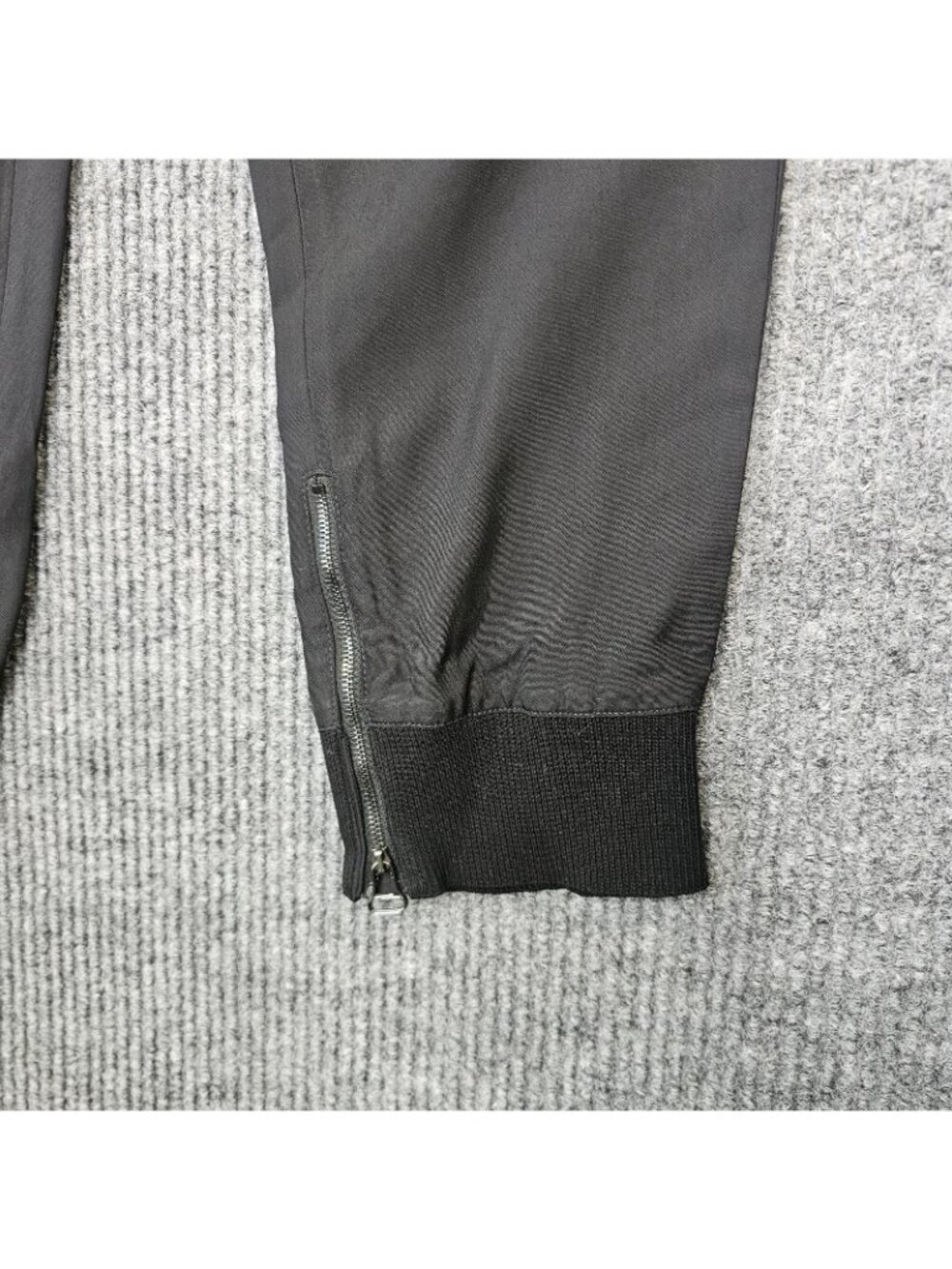 LANVIN Mens trouser pants sz IT 50 wool blend ankle zip 34 x 31 - Picture 3 of 8